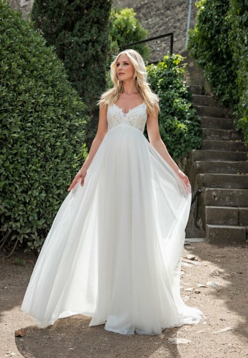 Umstandsbrautkleid Arabelle