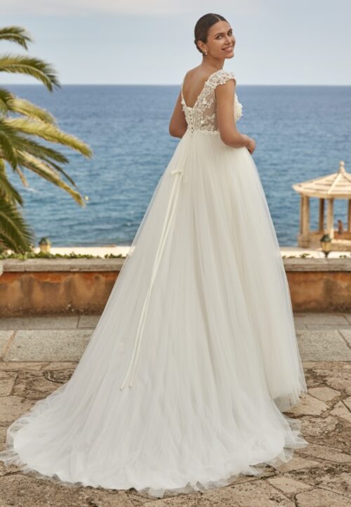 Umstandsbrautkleid Aska