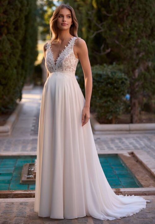 Umstandsbrautkleid Judy